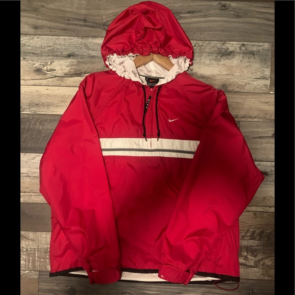 nike vintage windbreaker mens